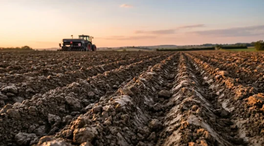 Comparaison visuelle entre éléments semeurs à disques et à dents pour terres argileuses en agriculture de conservation